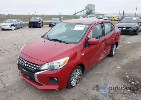 2023 Mitsubishi Mirage G4 Black Edition/Es/Le из США, поврежденный, VIN ML32FUFJ2PHF01505